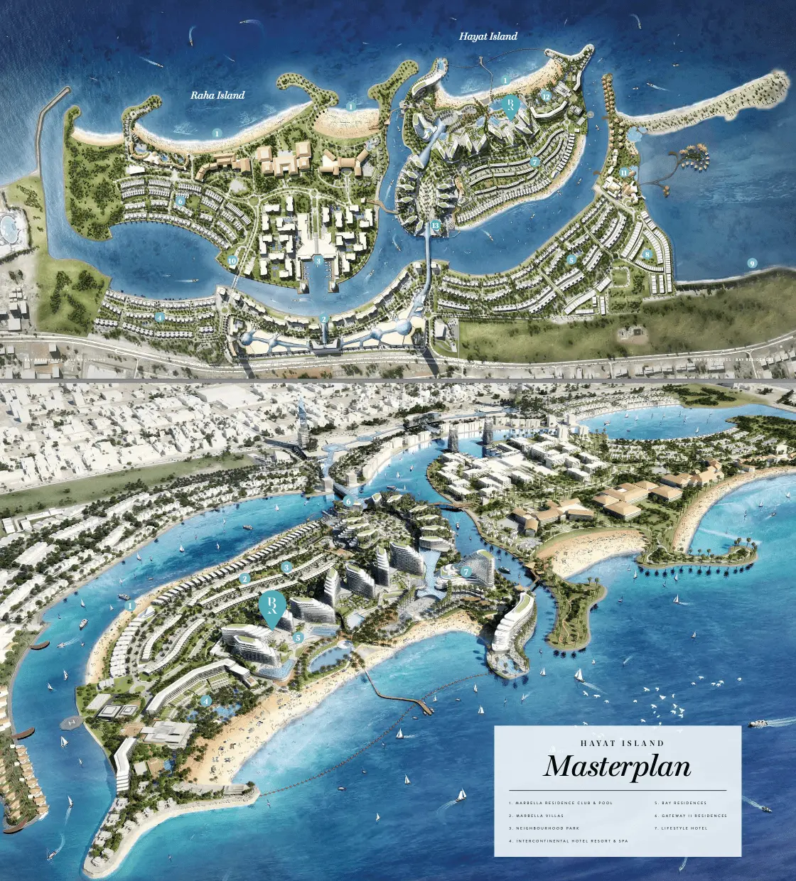 Bay Residences South master plan