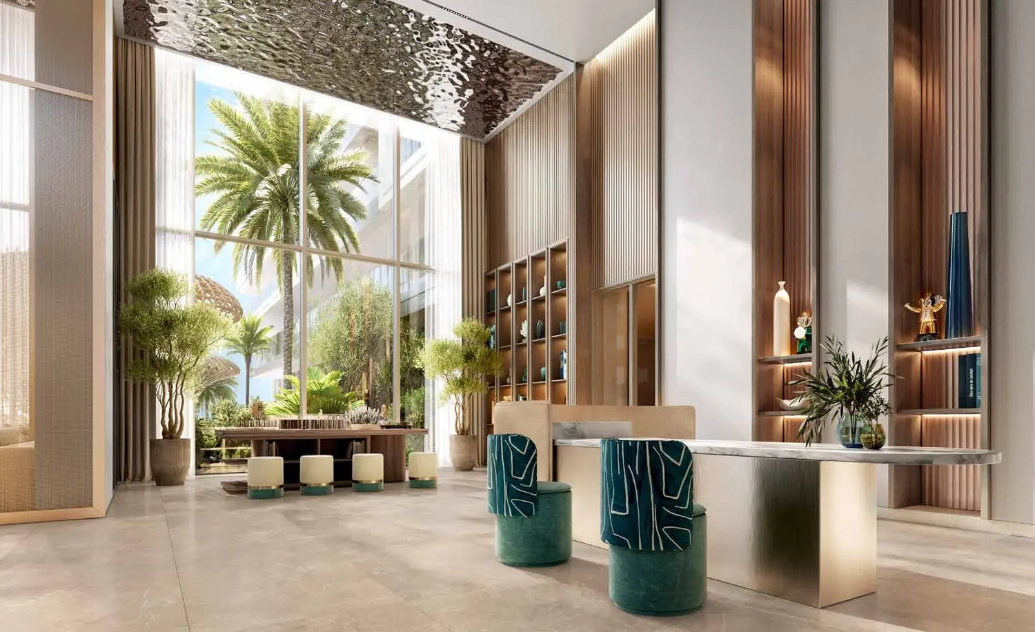 Shoreline in Al Marjan Island by DAMAC - Lobby Image 2