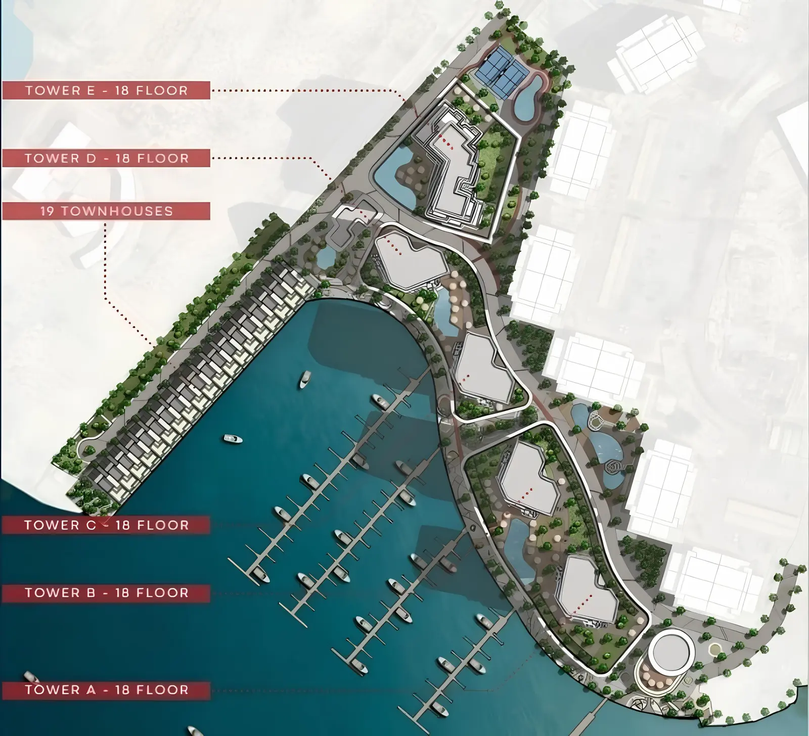 Al Hamra Waterfront master plan