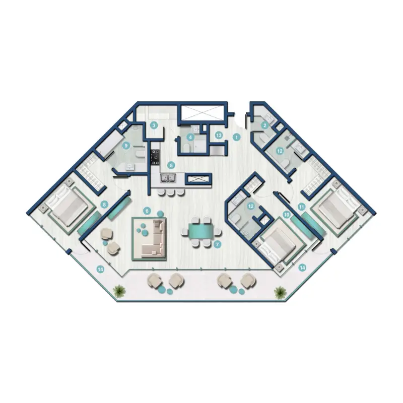 3 bedroom