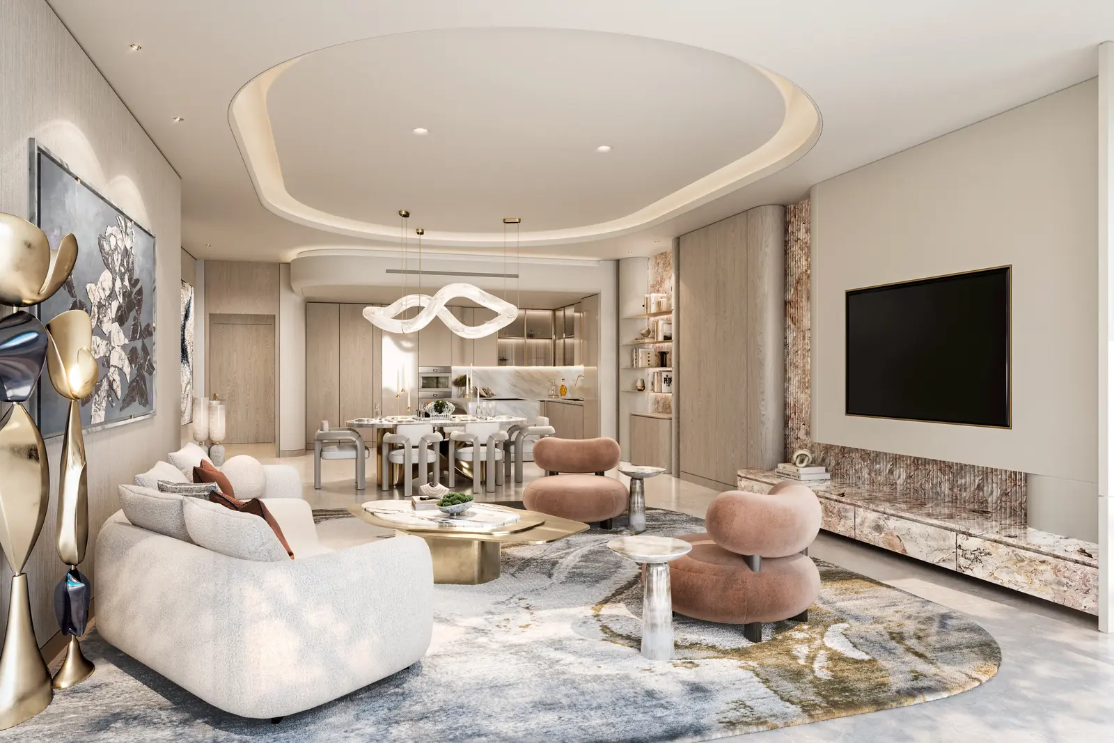 Oystra in Al Marjan Island by Richmind - Interior Image 3