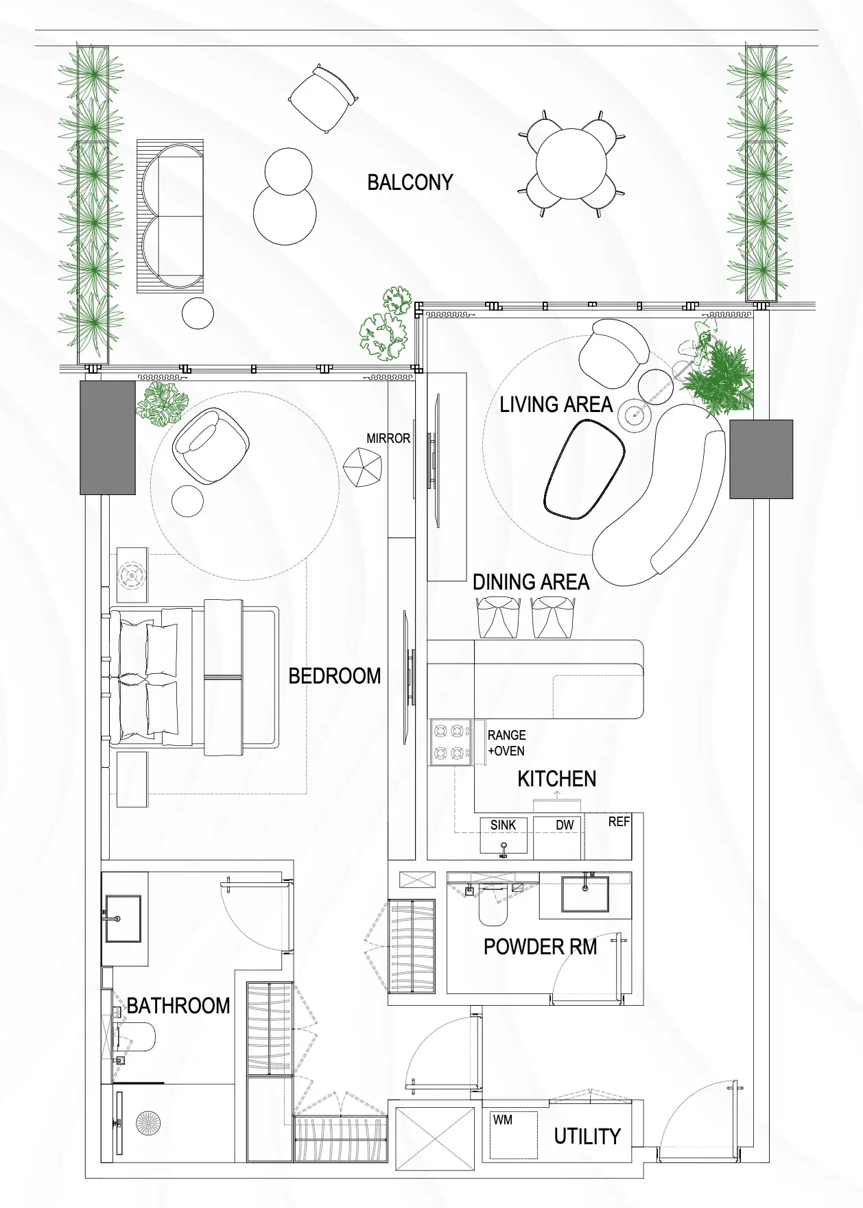1 Bedroom apartments - Fortune Bay Residences