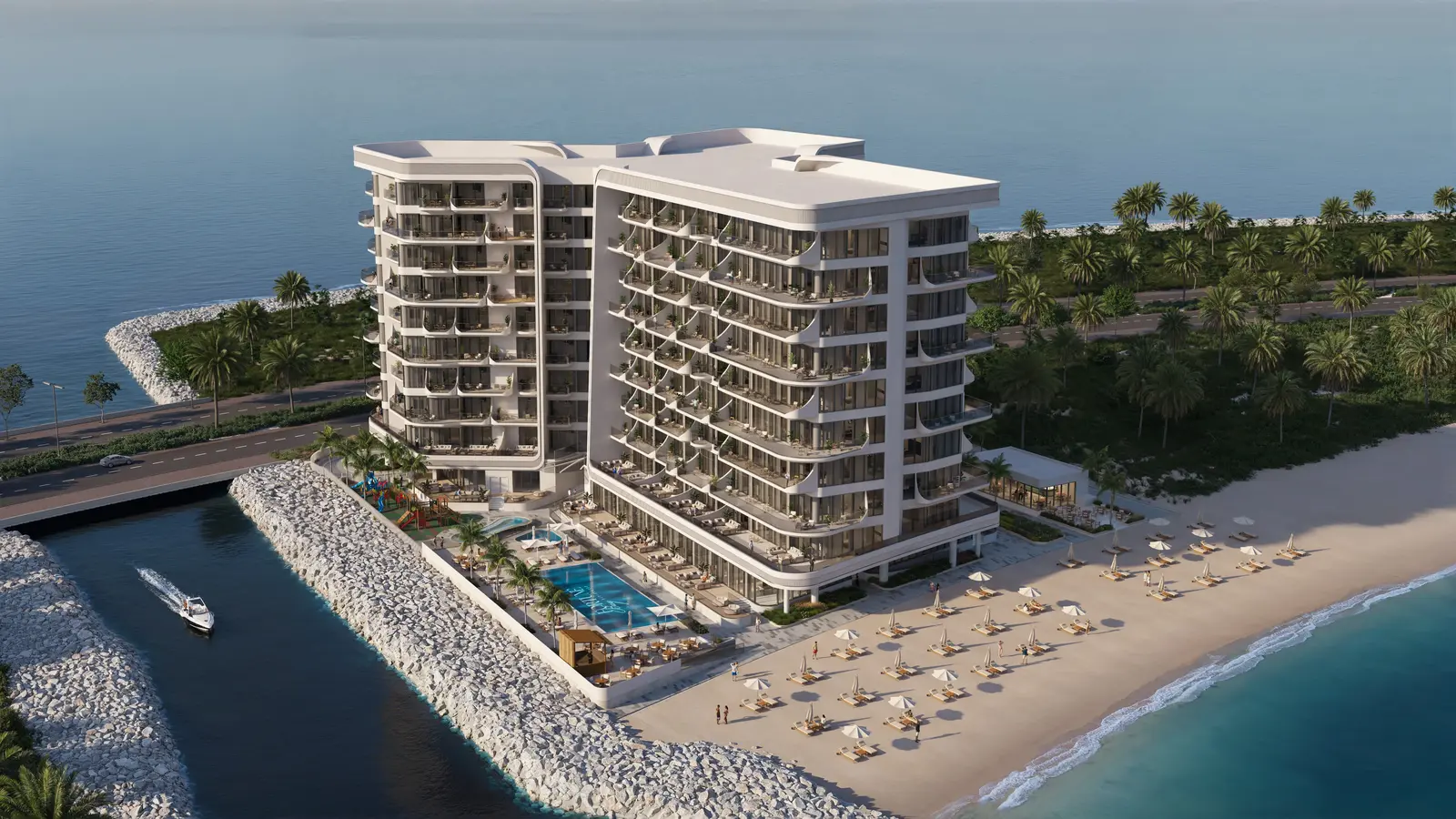 Fortune Bay Residences in Al Marjan Island by Topero Properties - Exterior Image 5
