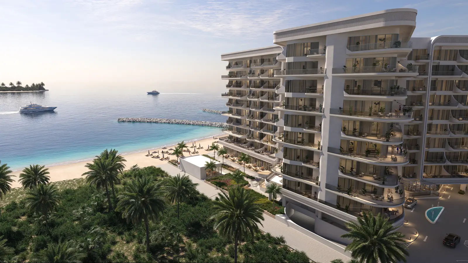 Fortune Bay Residences in Al Marjan Island by Topero Properties - Exterior Image 7