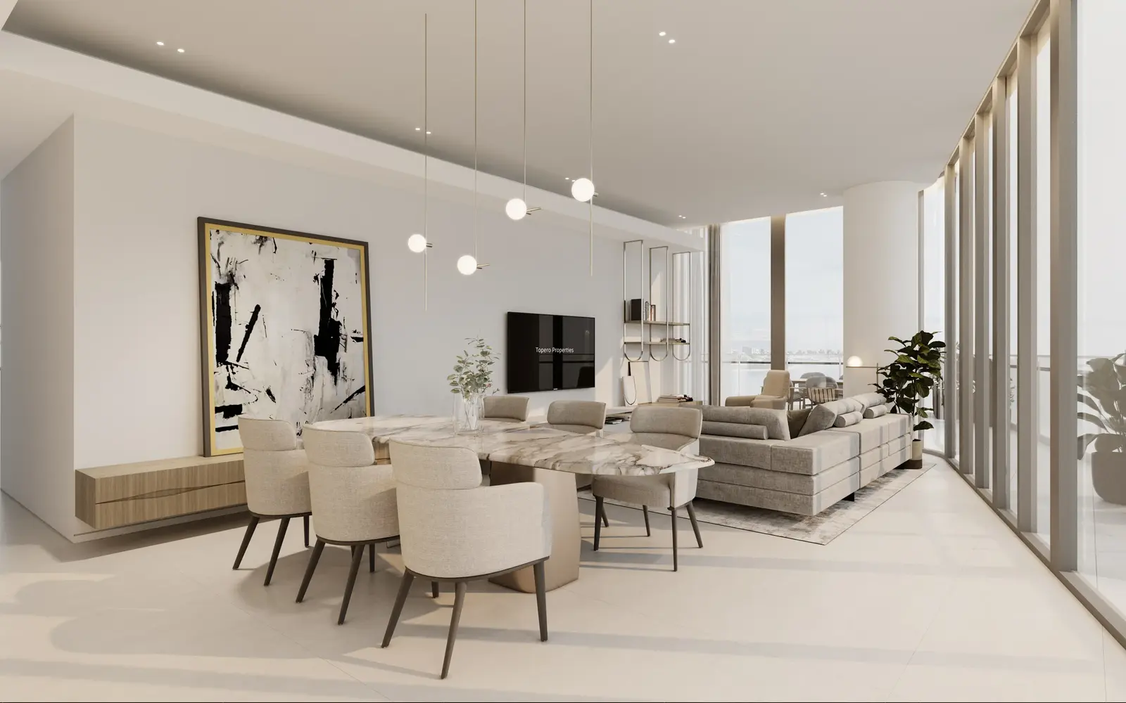 Fortune Bay Residences in Al Marjan Island by Topero Properties - Interior Image 3