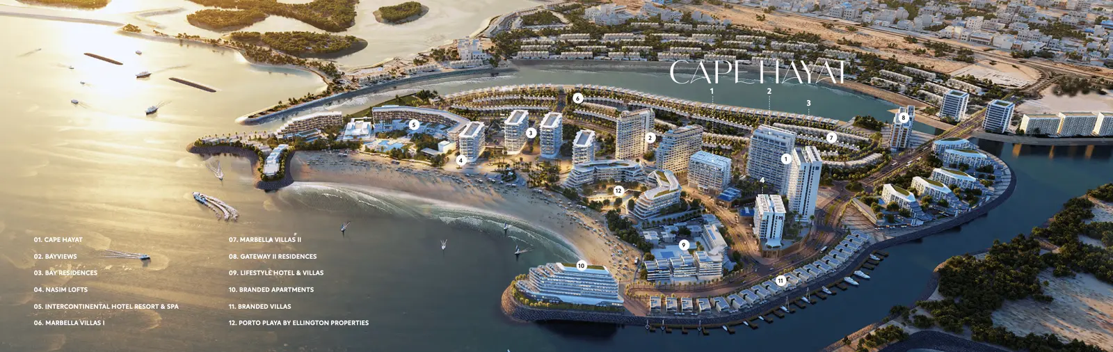 Cape Hayat master plan