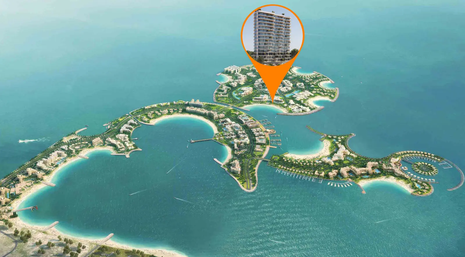 The Beach Vista master plan