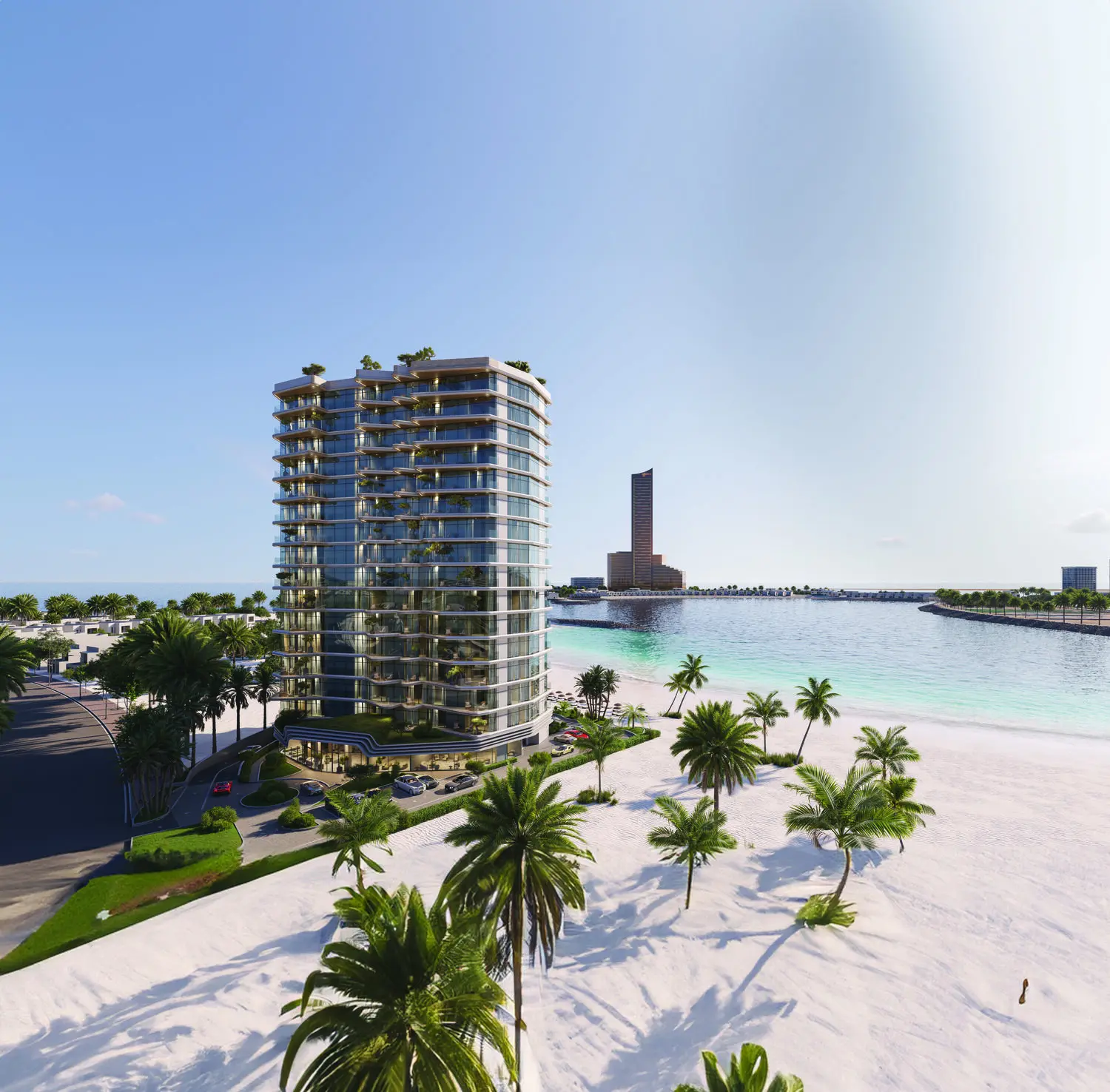 The Beach Vista in Al Marjan Island by Range Developments - Exterior Image 1