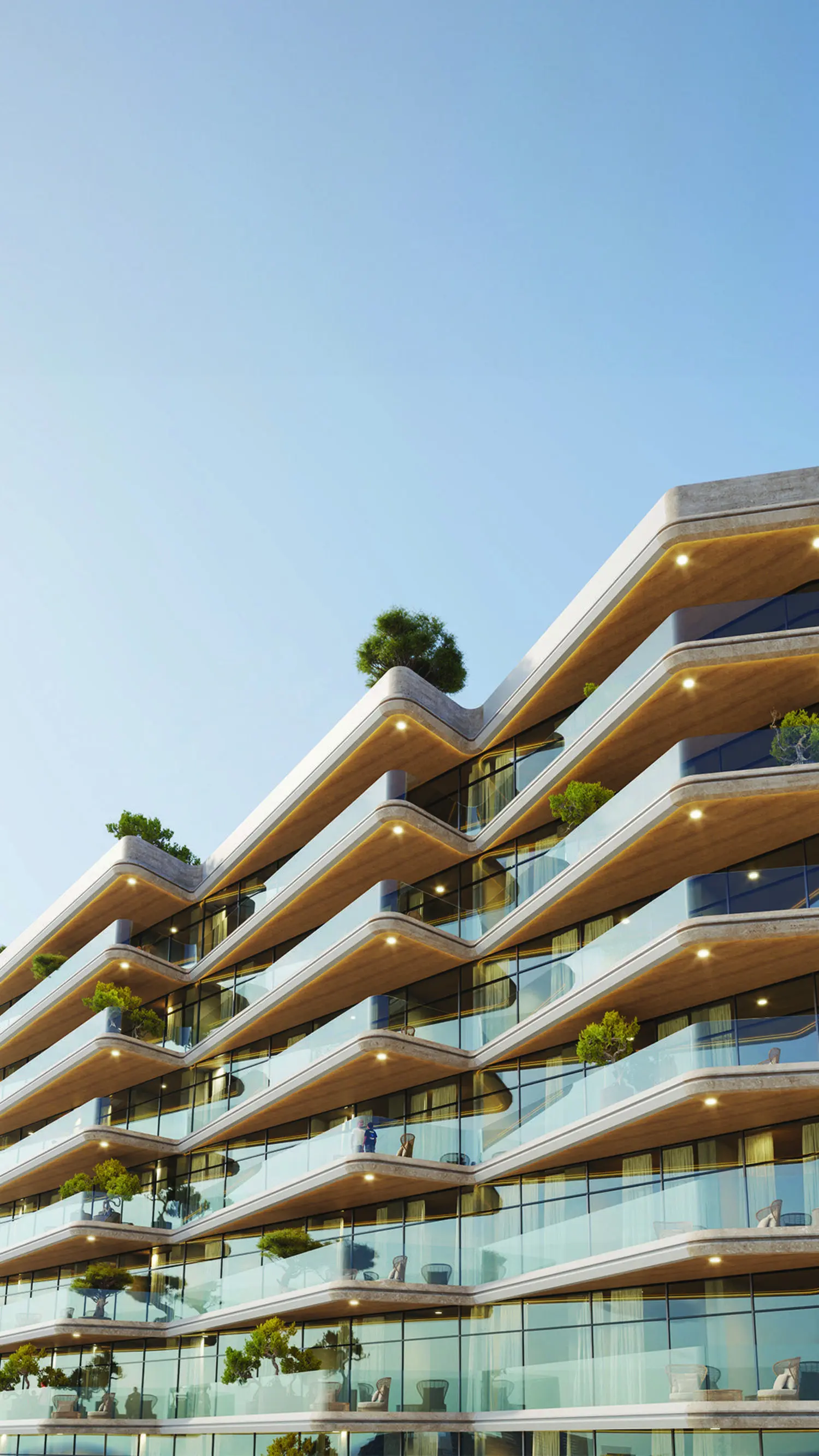 The Beach Vista in Al Marjan Island by Range Developments - Exterior Image 2