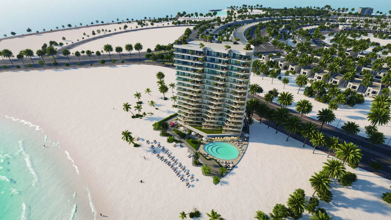 The Beach Vista in Al Marjan Island by Range Developments - Exterior Image 4