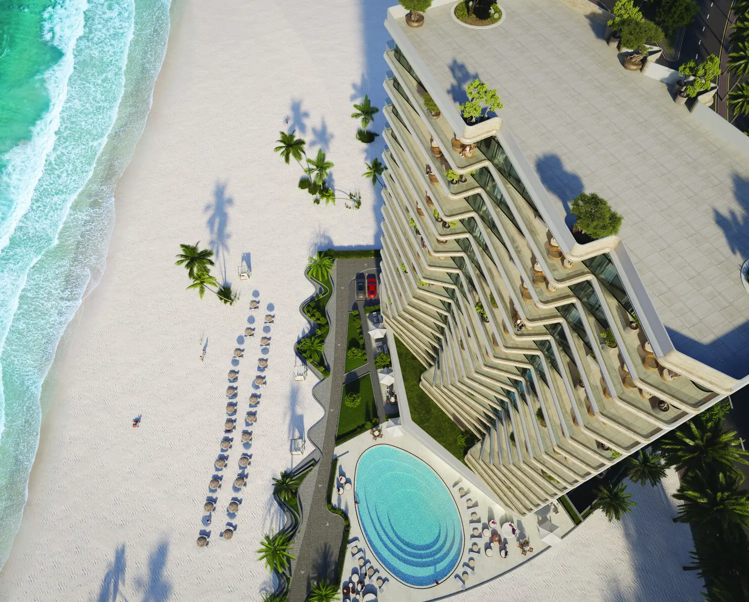 The Beach Vista in Al Marjan Island by Range Developments - Exterior Image 6