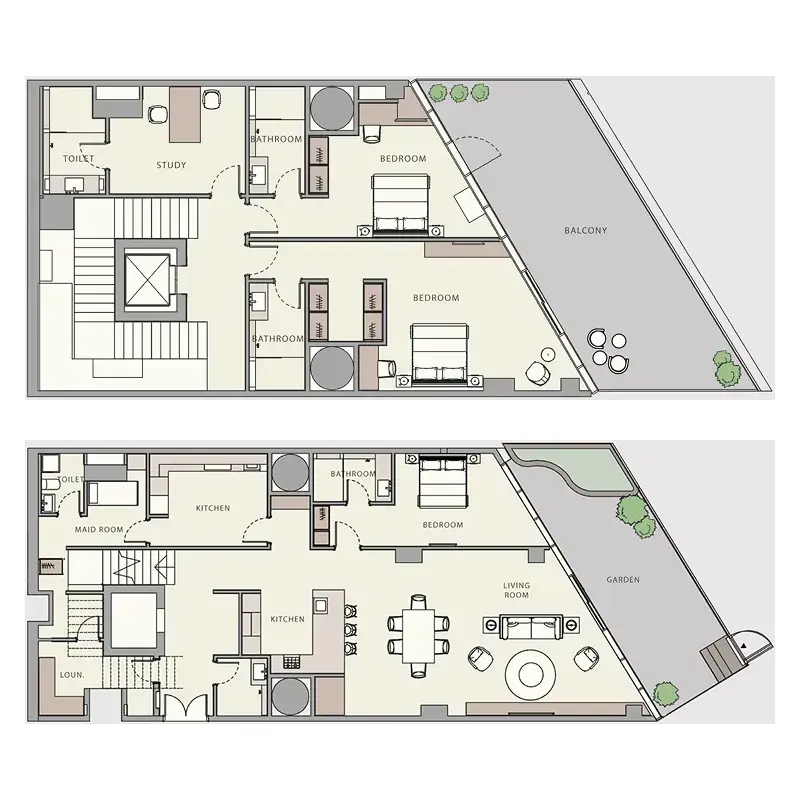 3.5 bedrooms villa - La Mer by Elie Saab