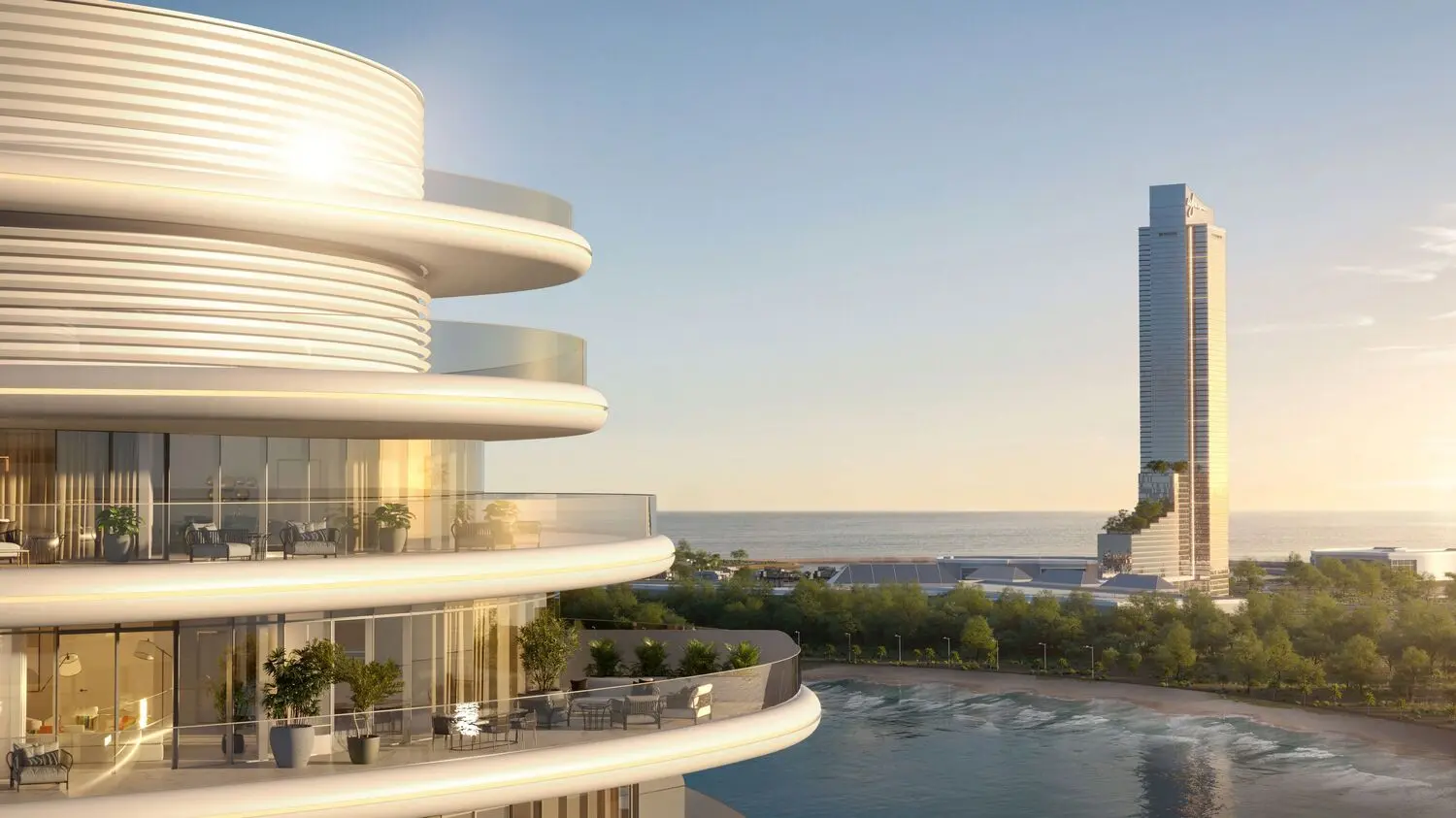 La Mer by Elie Saab in Al Marjan Island by ARTE Developments - Exterior Image 3
