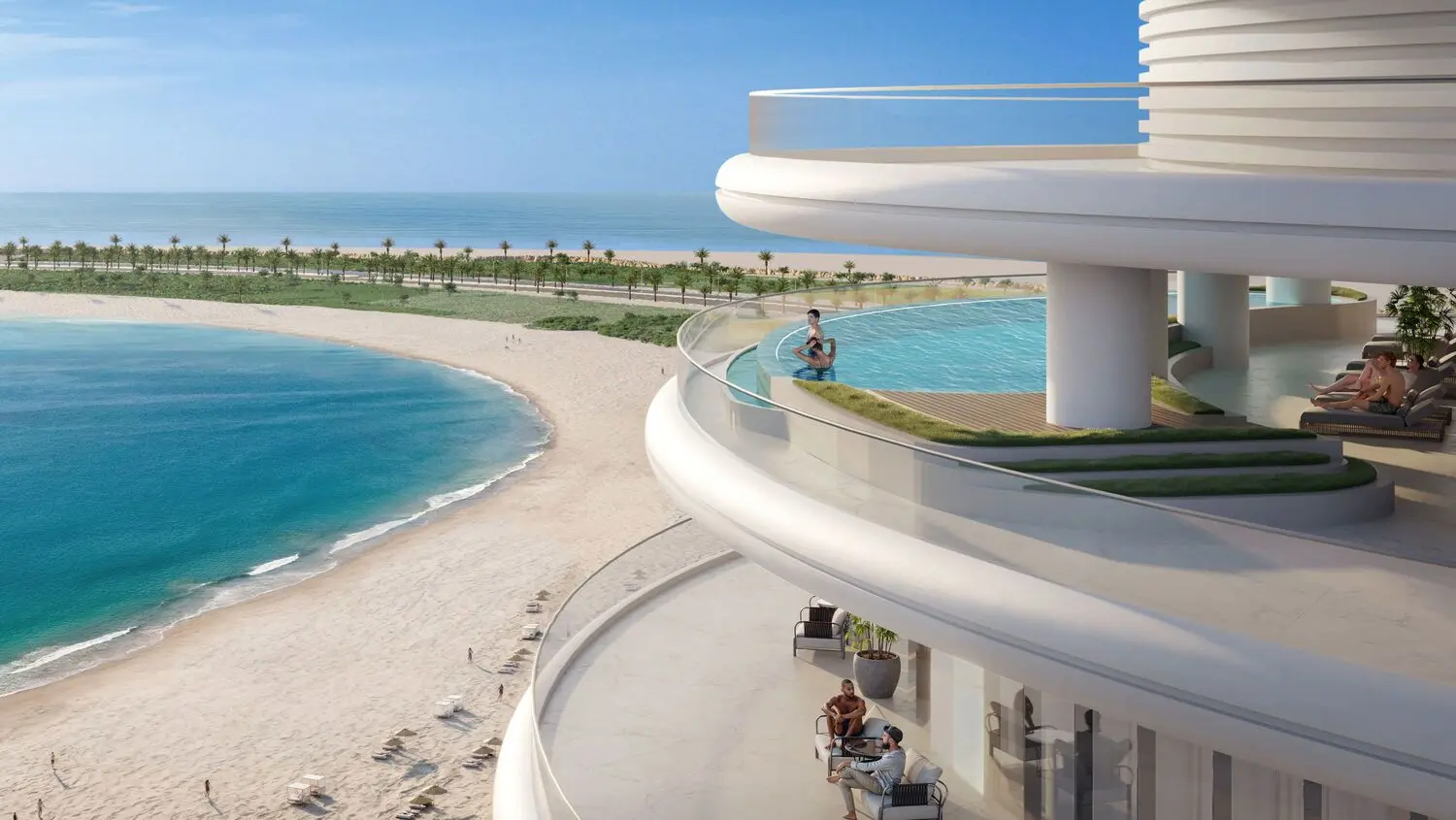 La Mer by Elie Saab in Al Marjan Island by ARTE Developments - Exterior Image 7