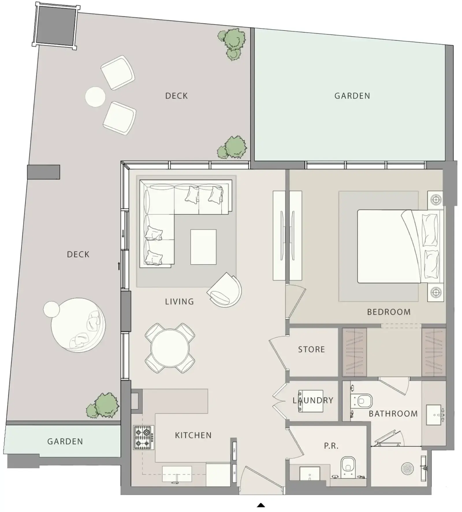 1 Bedroom apartments - Uno-Luxe