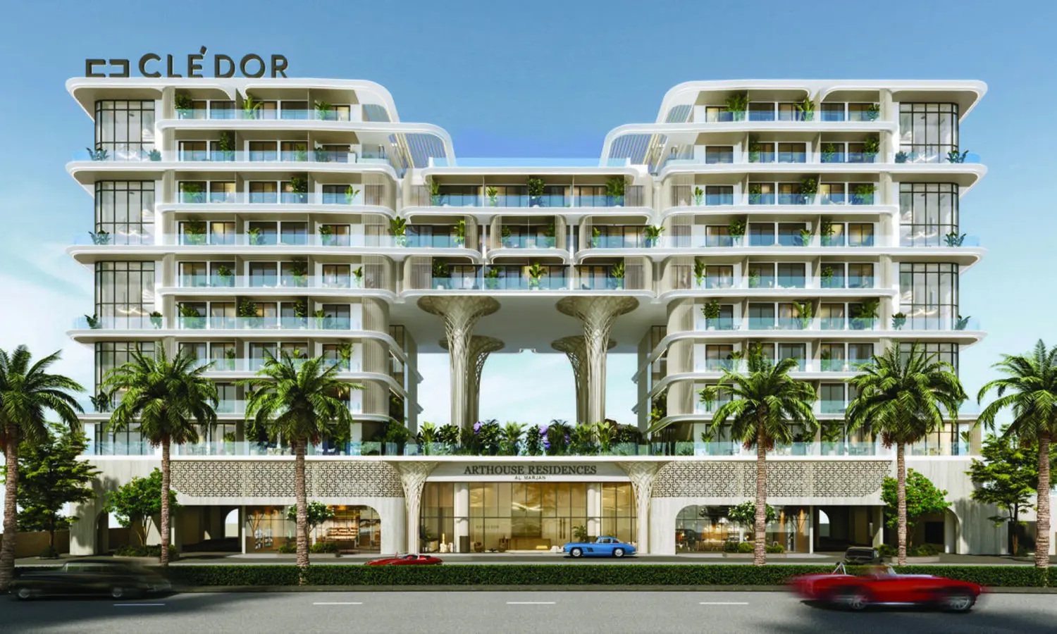 Arthouse Residences by Cledor in Al Marjan Island by Cledor - Exterior Image 1