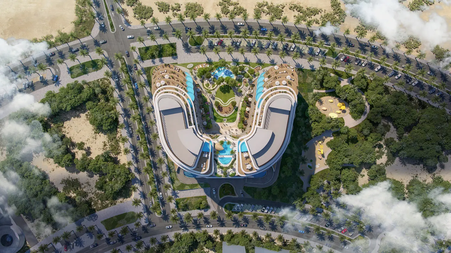 Aqua Arc in Al Marjan Island by BNW Developments - Exterior Image 1
