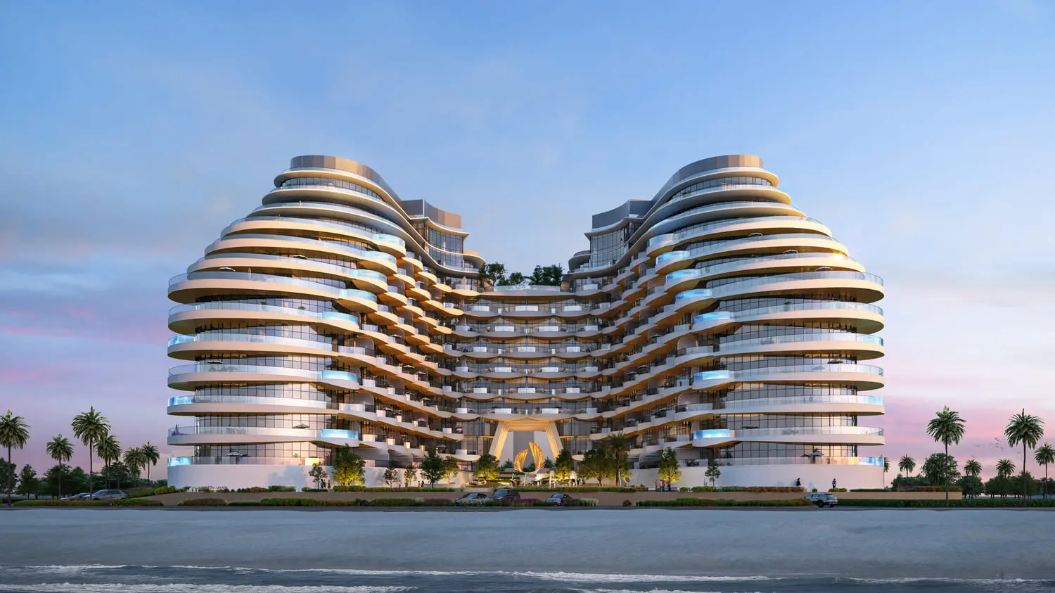 Aqua Arc in Al Marjan Island by BNW Developments - Exterior Image 4
