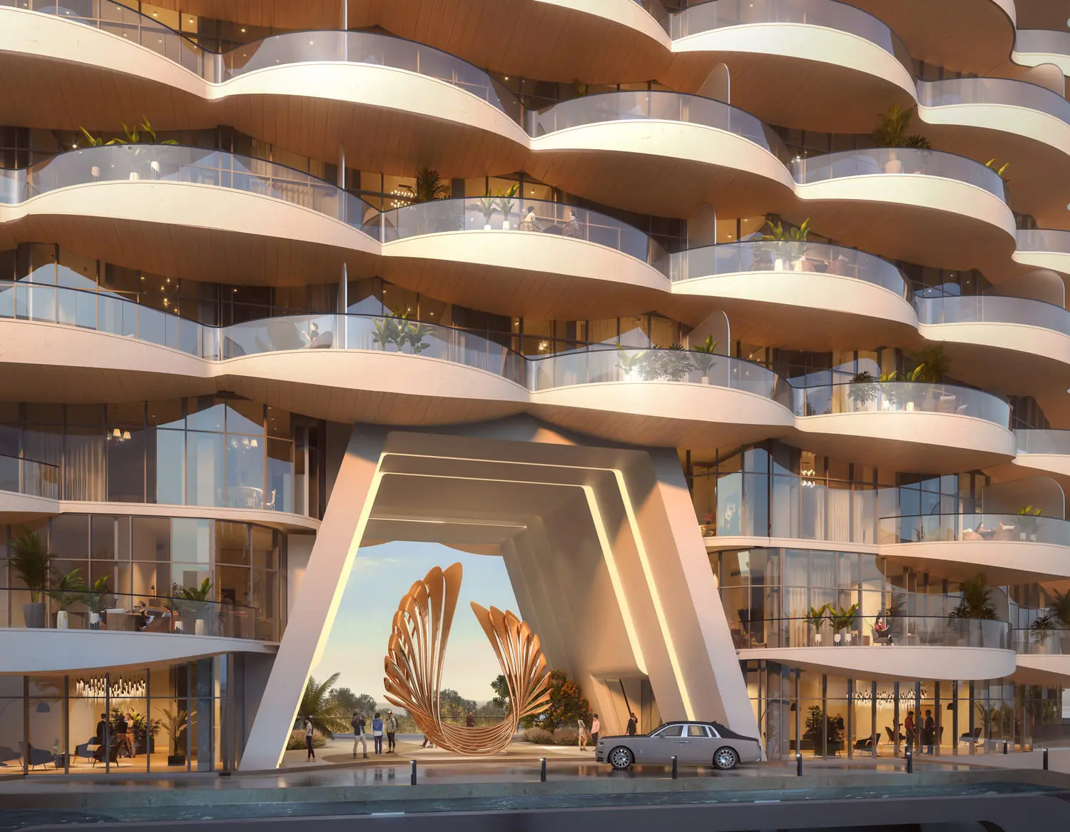 Aqua Arc in Al Marjan Island by BNW Developments - Exterior Image 5