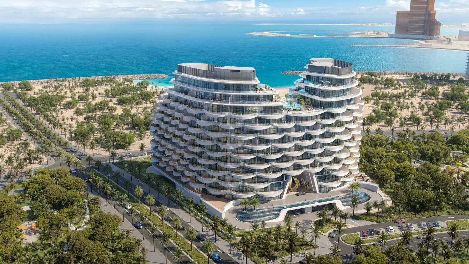 Aqua Arc in Al Marjan Island by BNW Developments - Exterior Image 6