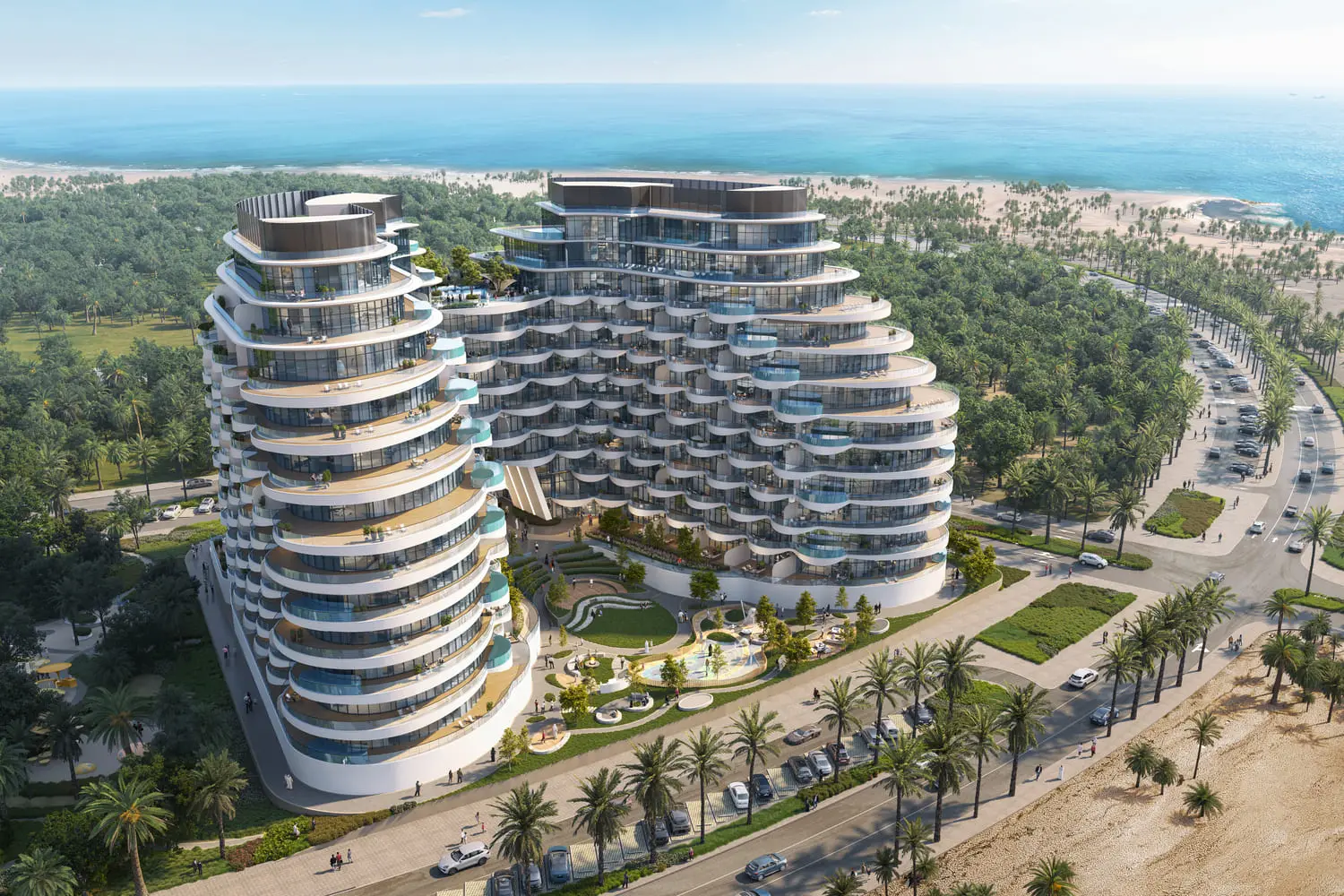 Aqua Arc in Al Marjan Island by BNW Developments - Exterior Image 7