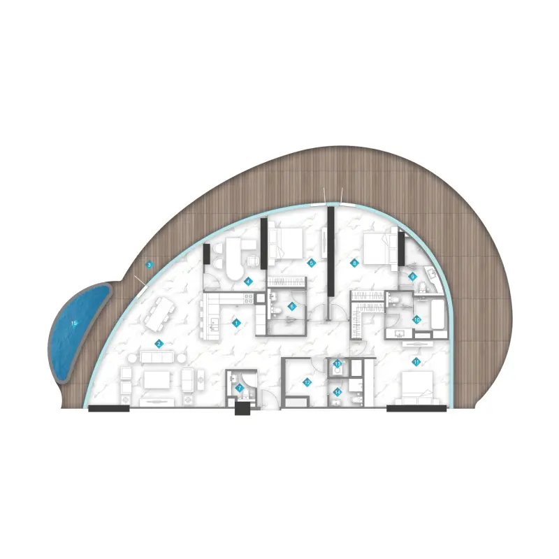 3 bedroom