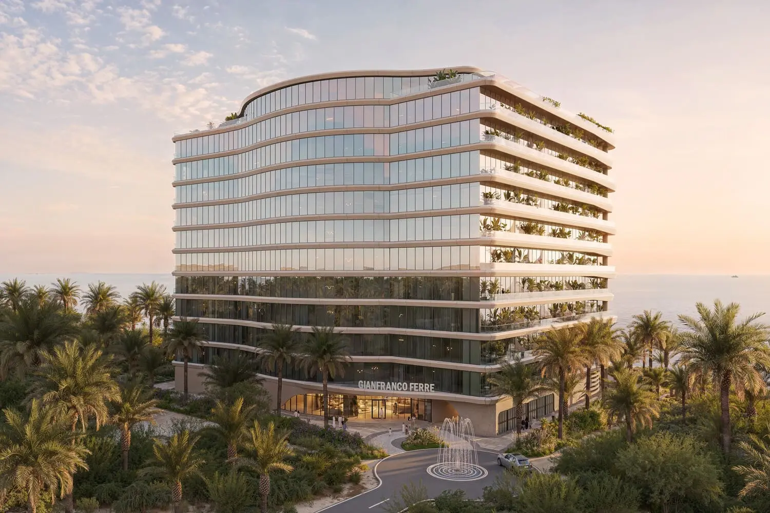 Gianfranco Ferre Residences in Al Marjan Island by MIRA Developments - Exterior Image 2