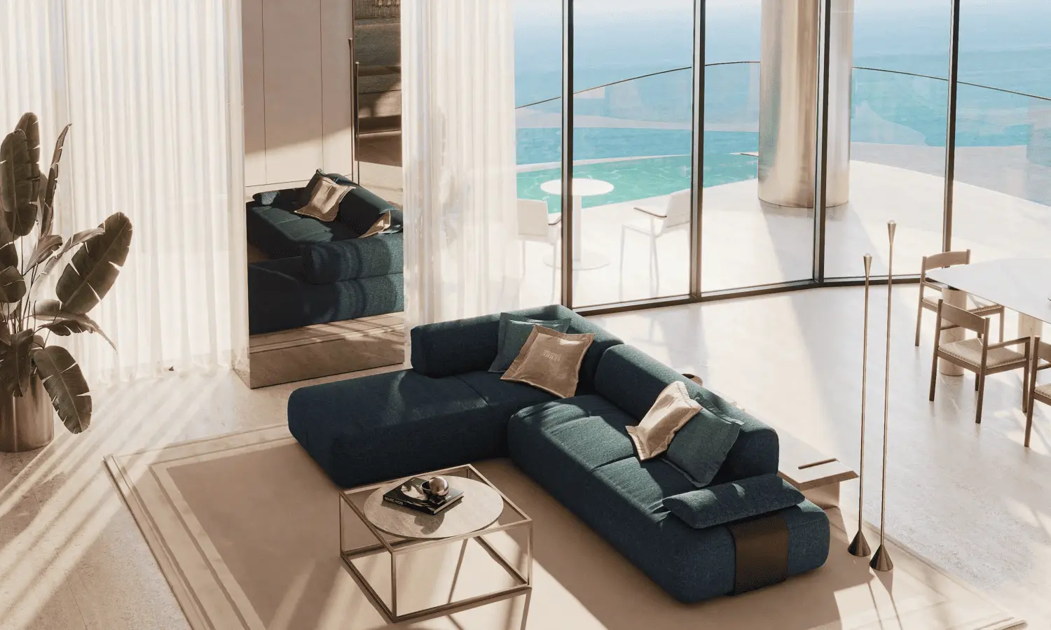 Gianfranco Ferre Residences in Al Marjan Island by MIRA Developments - Interior Image 7