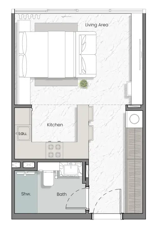 Studio apartments - Manta Bay