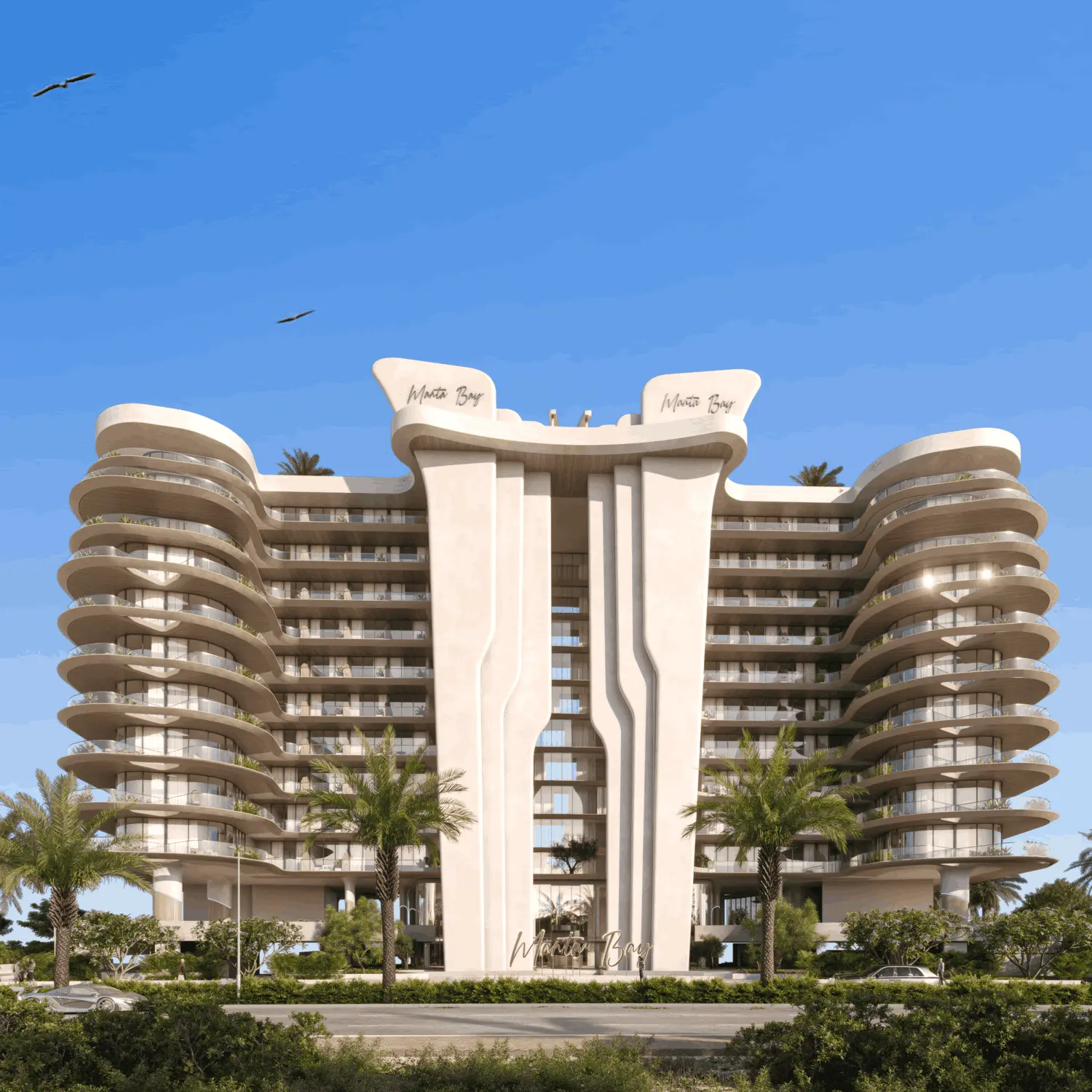 Manta Bay in Al Marjan Island by Major Developments - Exterior Image 4