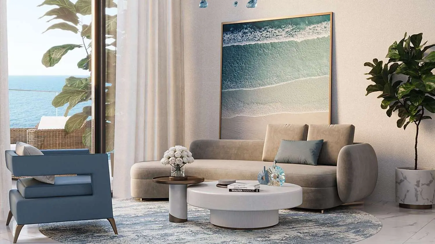 Manta Bay in Al Marjan Island by Major Developments - Interior Image 2
