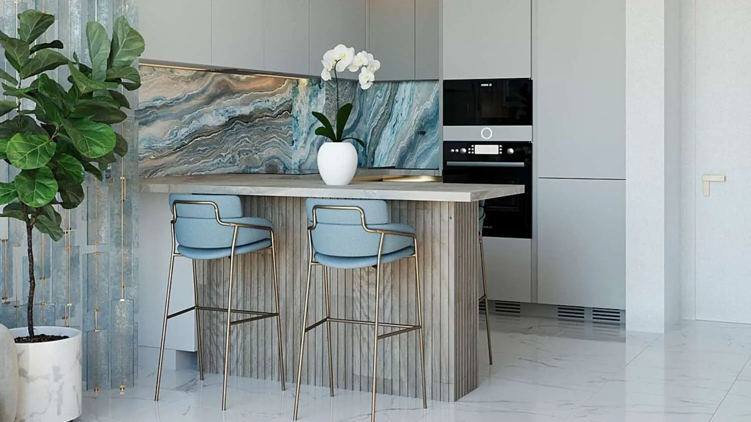 Manta Bay in Al Marjan Island by Major Developments - Interior Image 4
