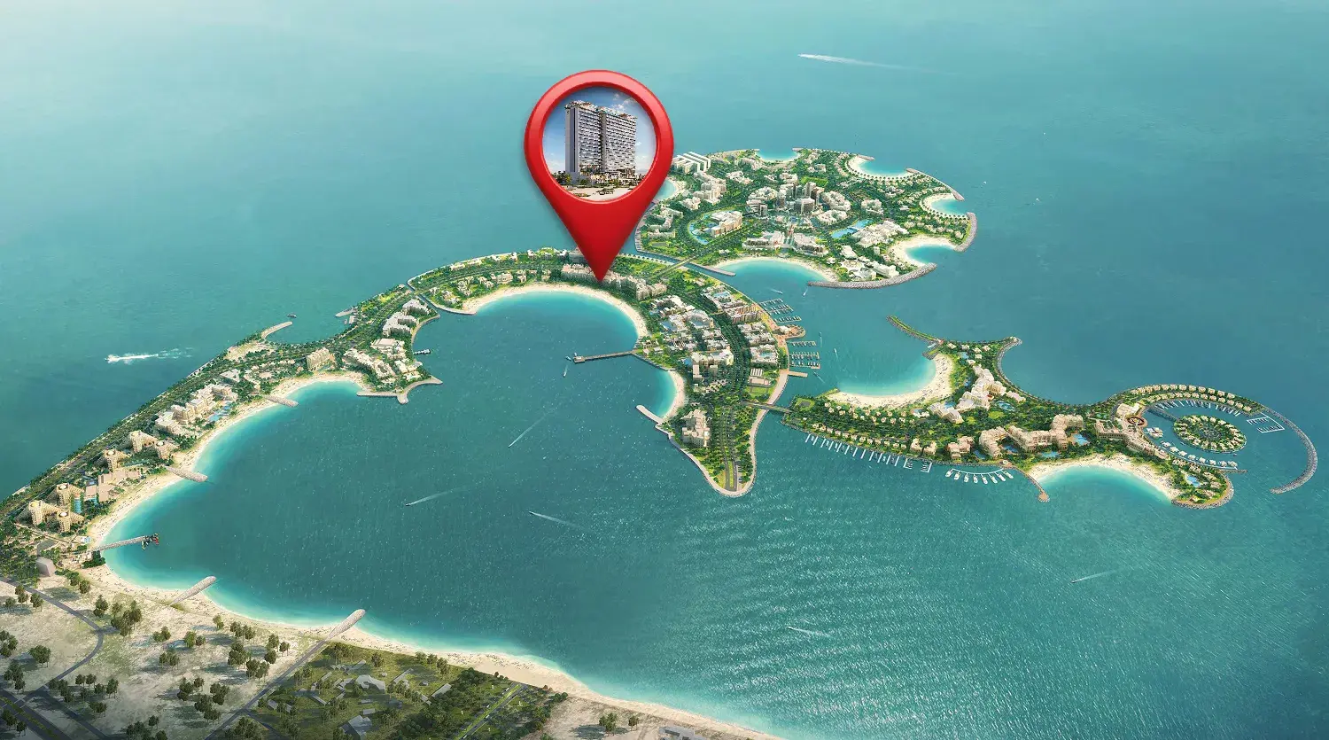The Residences at Sheraton Al Marjan Island Resort master plan