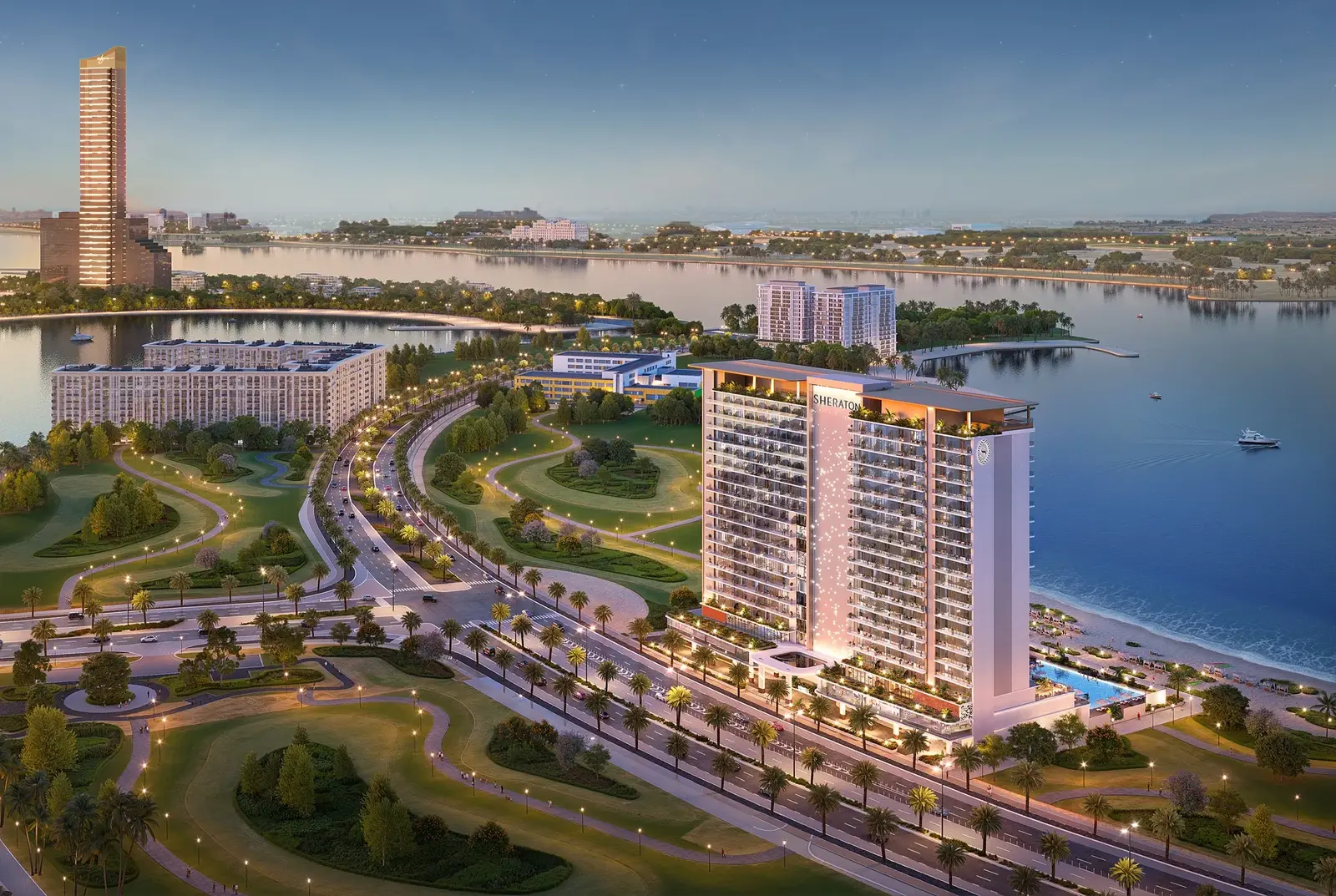 The Residences at Sheraton Al Marjan Island Resort master plan