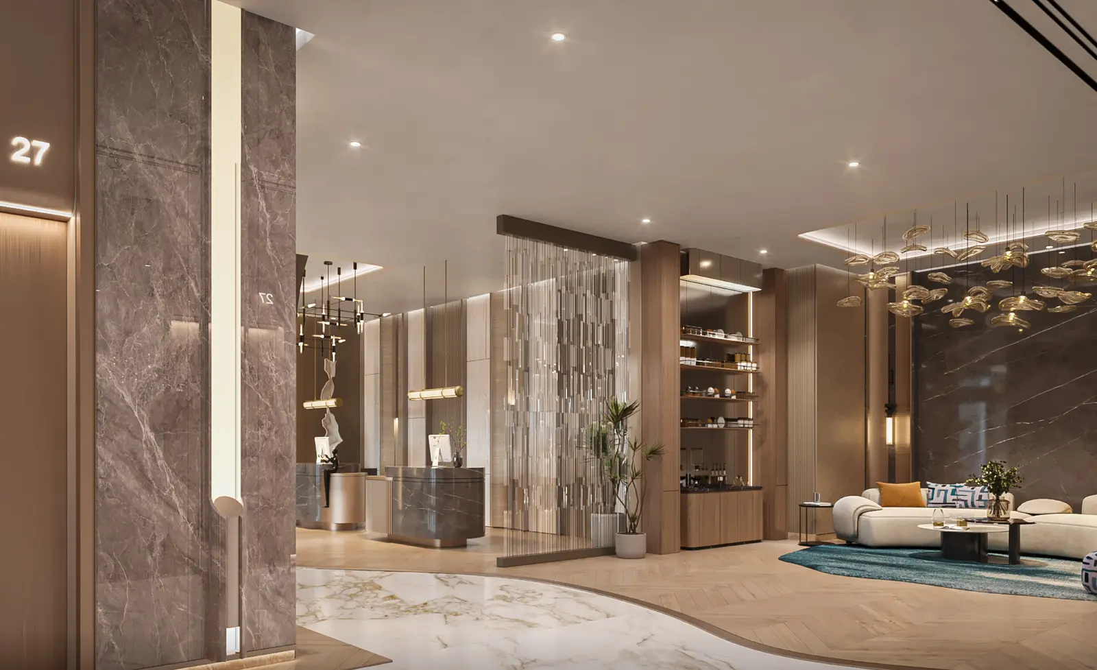 The Residences at Sheraton Al Marjan Island Resort in Al Marjan Island by Atara Real Estate Development - Lobby Image 2
