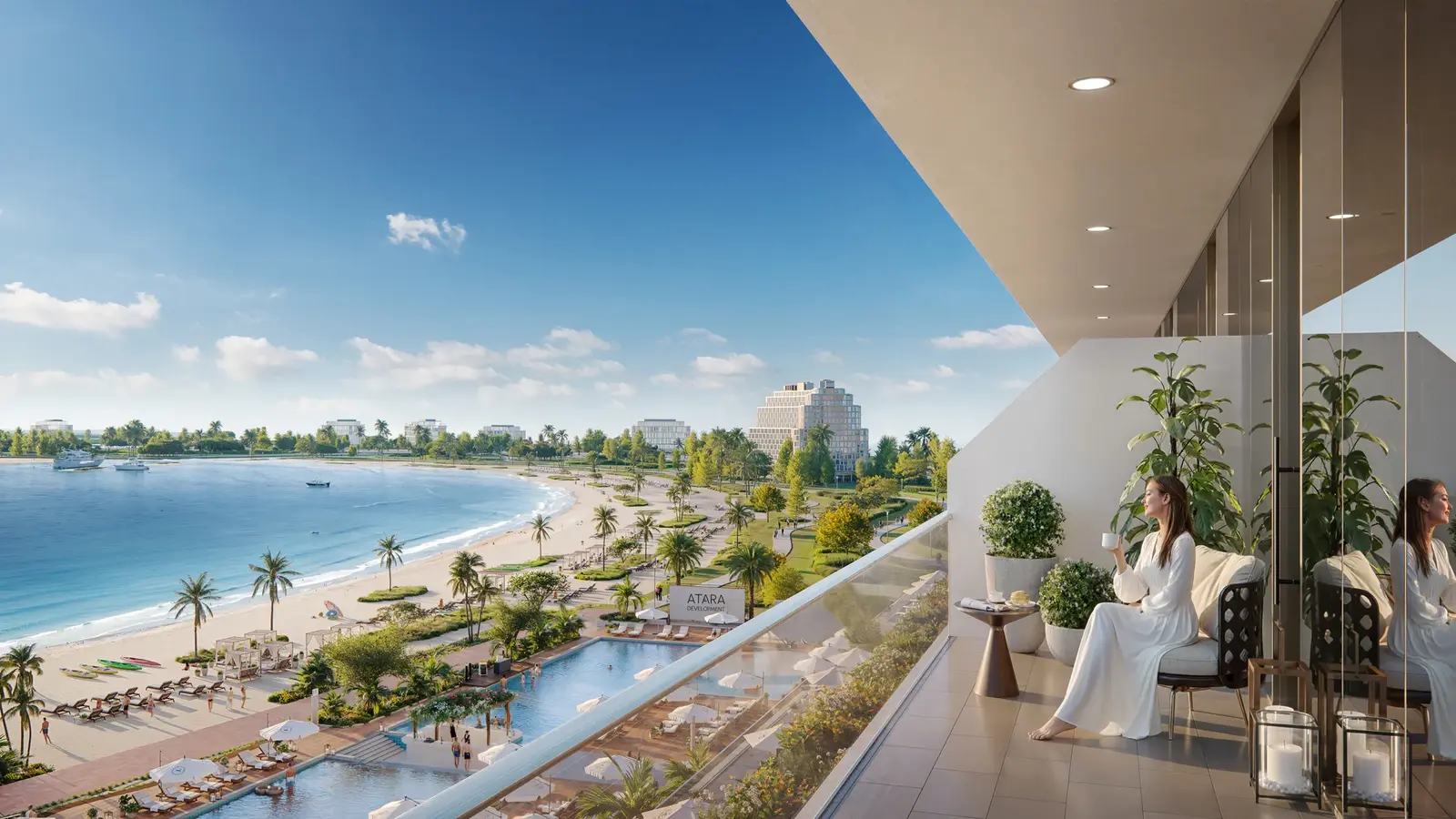 The Residences at Sheraton Al Marjan Island Resort in Al Marjan Island by Atara Real Estate Development - Interior Image 1