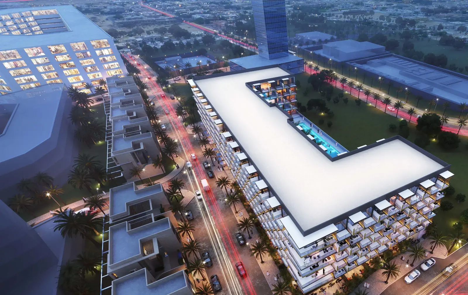 Binghatti Crescent master plan