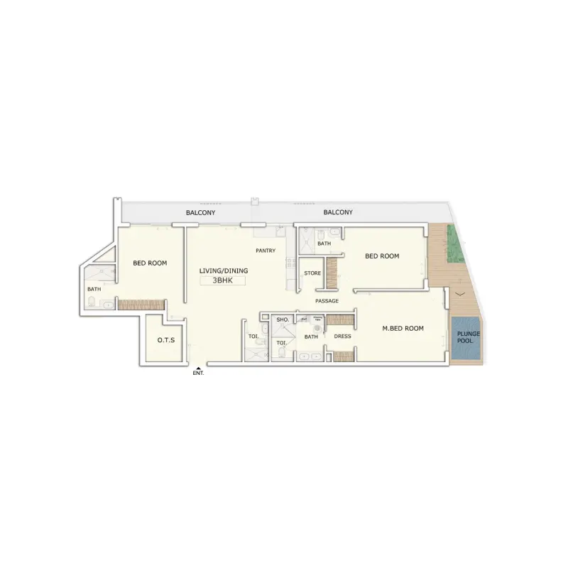 3 bedroom