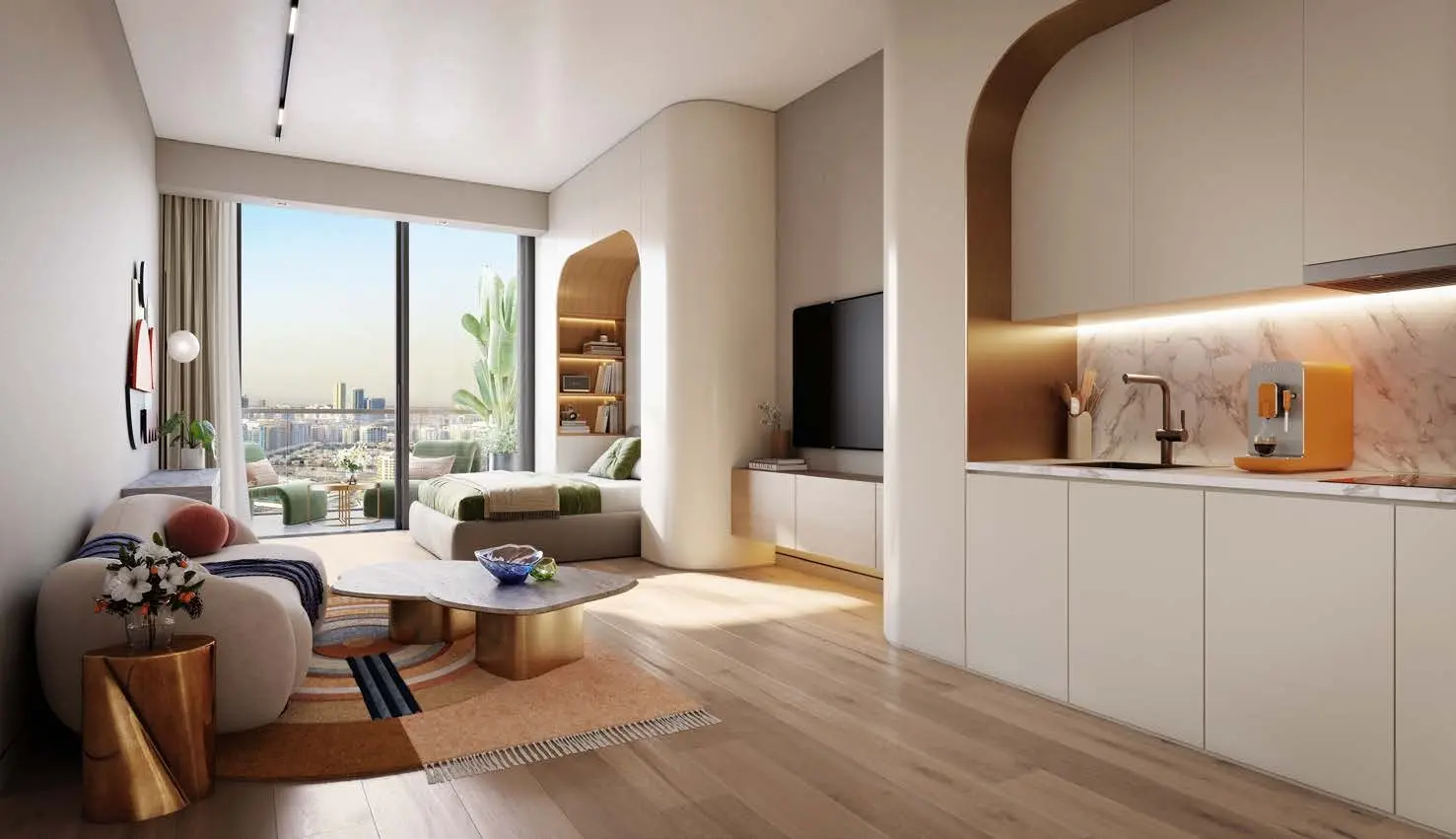 Rise Residences in Jumeirah Village Circle (JVC) by S and S - Interior Image 2