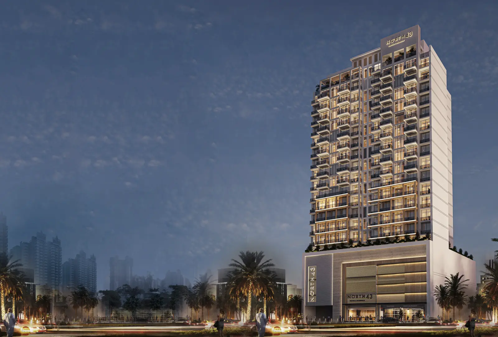 North 43 in Jumeirah Village Circle (JVC) by Naseeb Group - Exterior Image 3