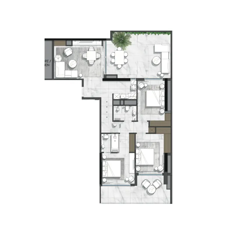 3 bedroom