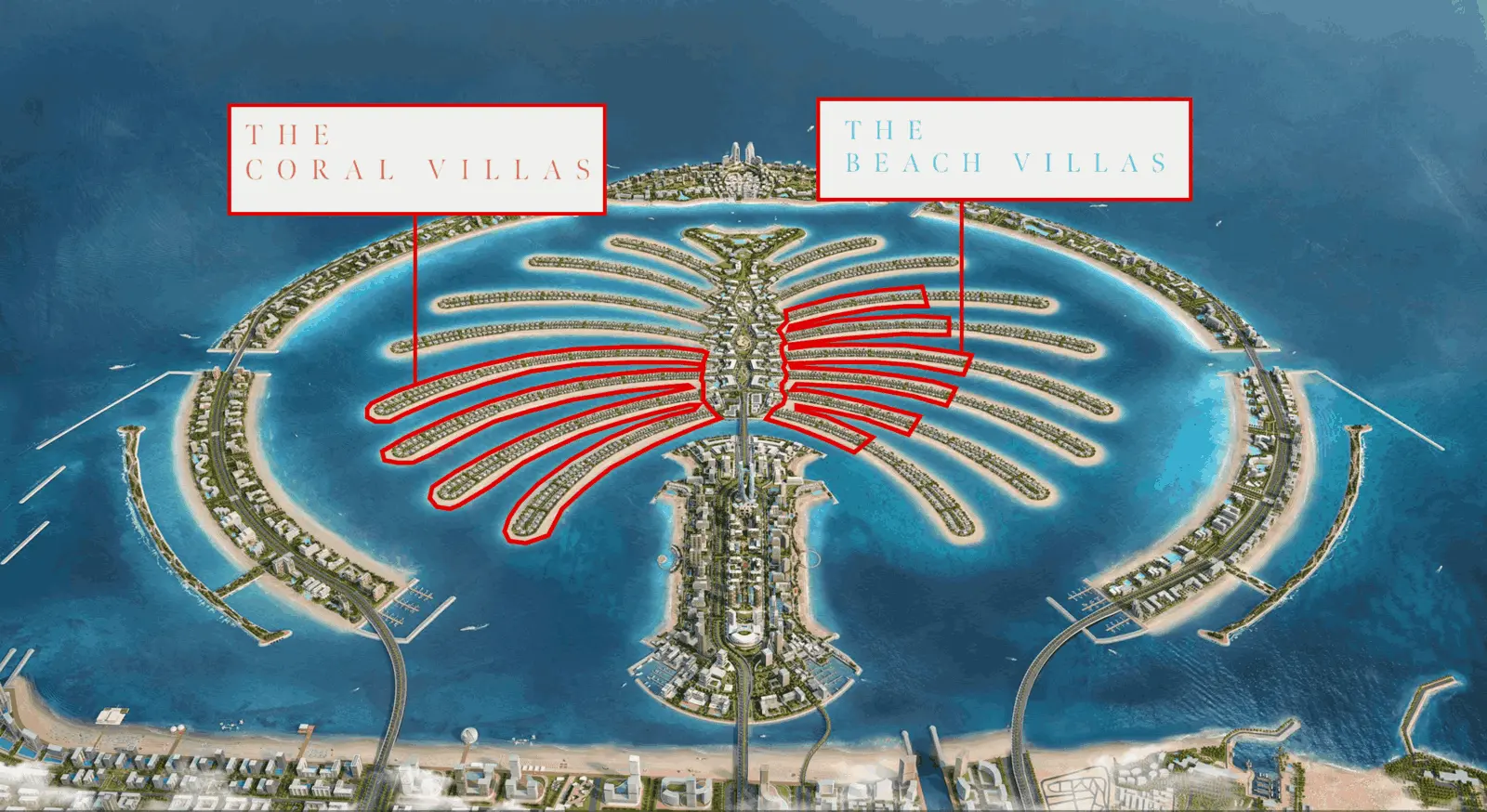 Palm Jebel Ali Villas Master Plan
