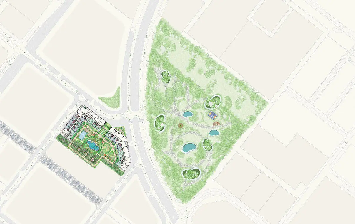 Master plan of Bab Al Qasr Garden Residence 66 Masdar City Abu Dhabi.jpg