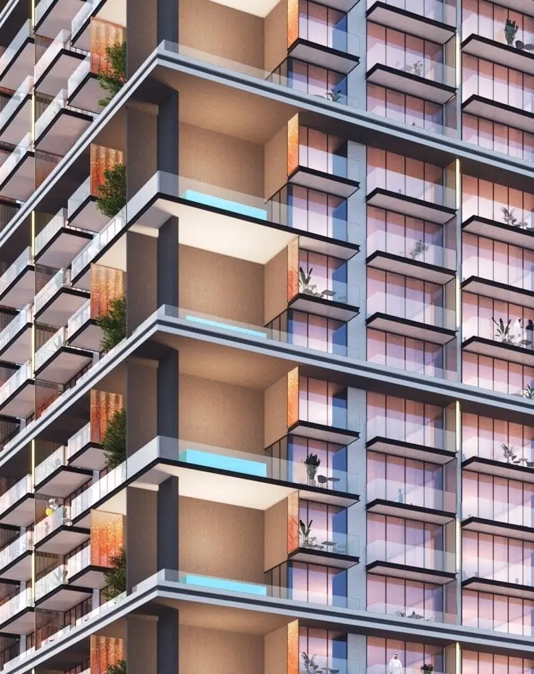 Binghatti Orchid in Jumeirah Village Circle (JVC) by Binghatti - Exterior Image 2