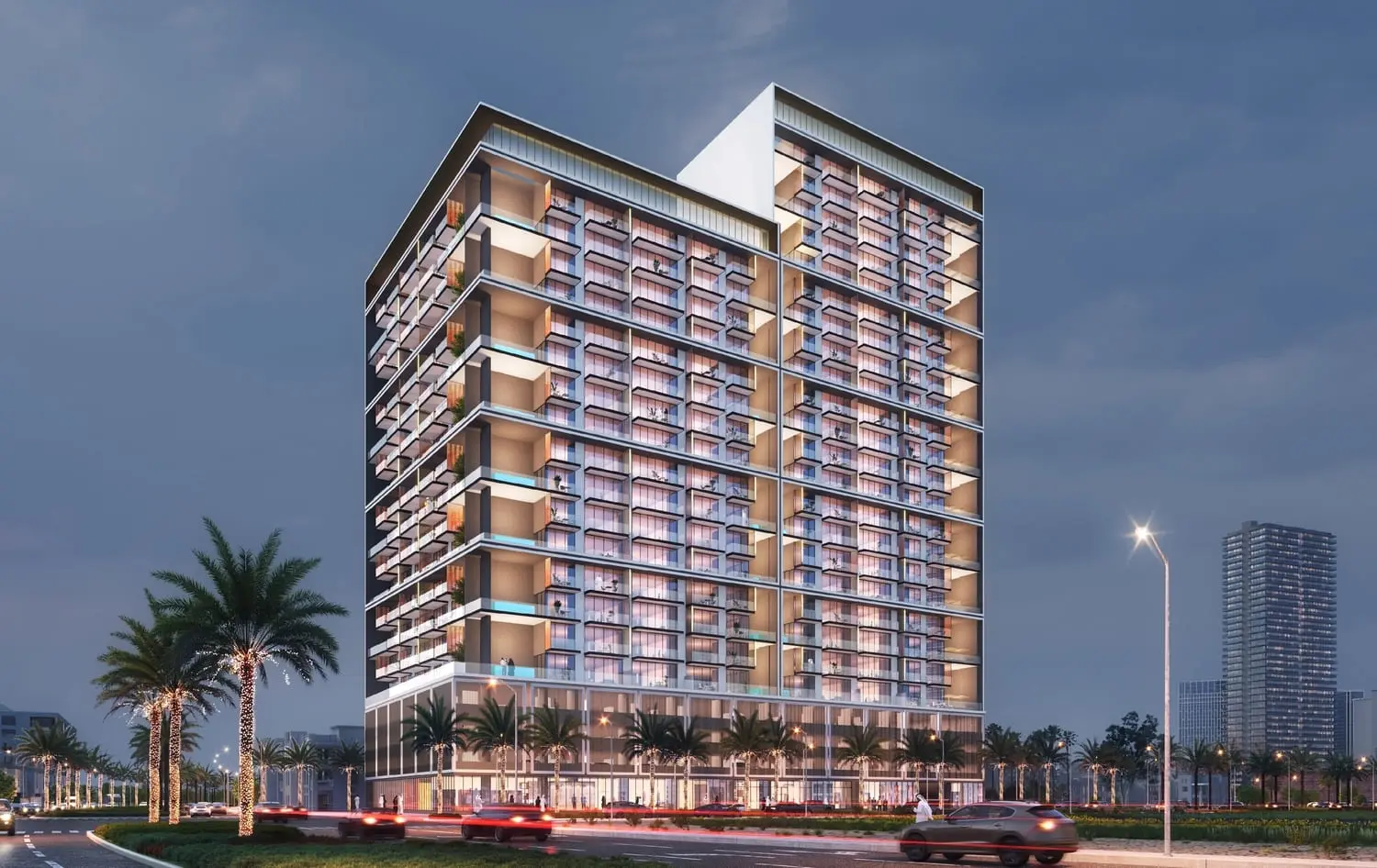 Binghatti Orchid in Jumeirah Village Circle (JVC) by Binghatti - Exterior Image 3