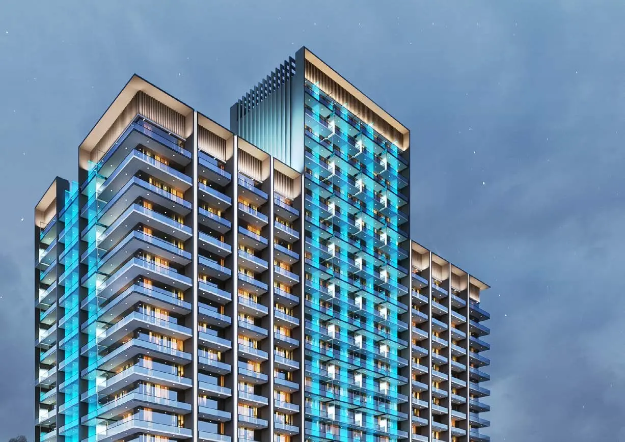 Binghatti Azure in Jumeirah Village Circle (JVC) by Binghatti - Exterior Image 3