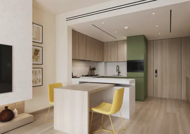 The Cube Residences in Meydan City by Amwaj Development - Interior Image 2