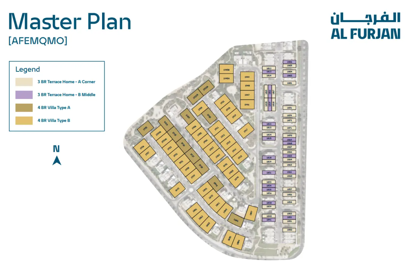 Al Furjan Villas Master Plan