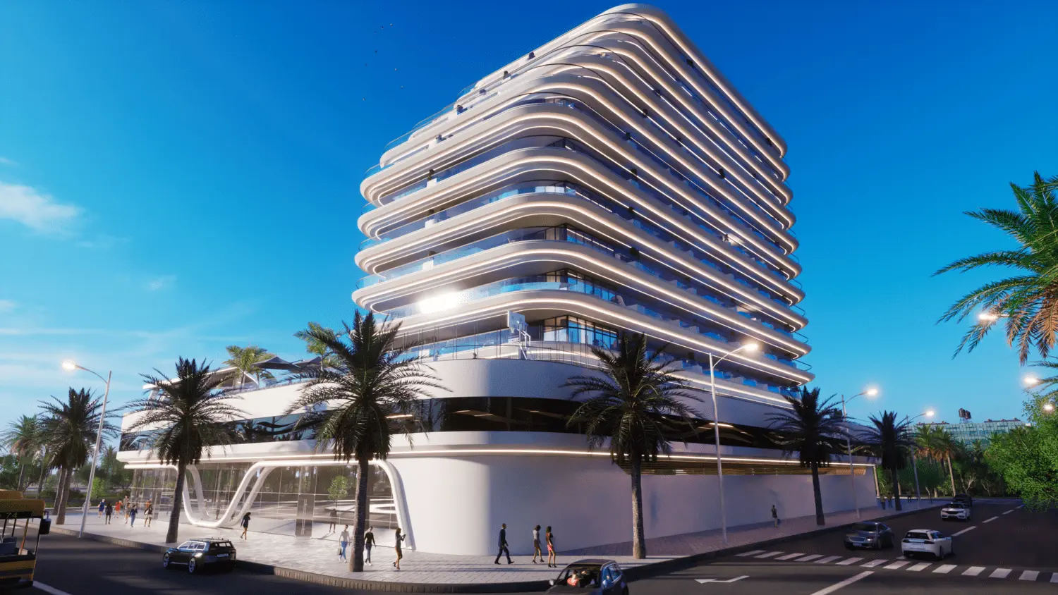 Samana Portofino in Dubai Production City by Samana - Exterior Image 2