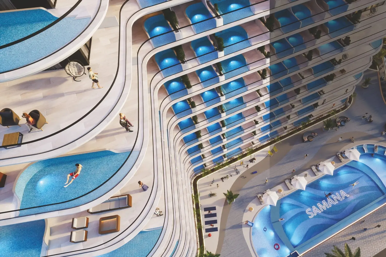 Samana Portofino in Dubai Production City by Samana - Exterior Image 7